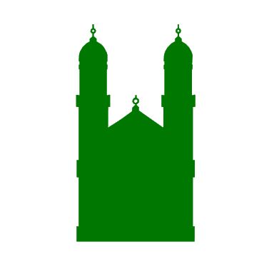 Schild grüne Kirche
